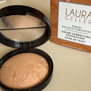 Laura Geller Baked Color Correcting Foundation in Warm Brown